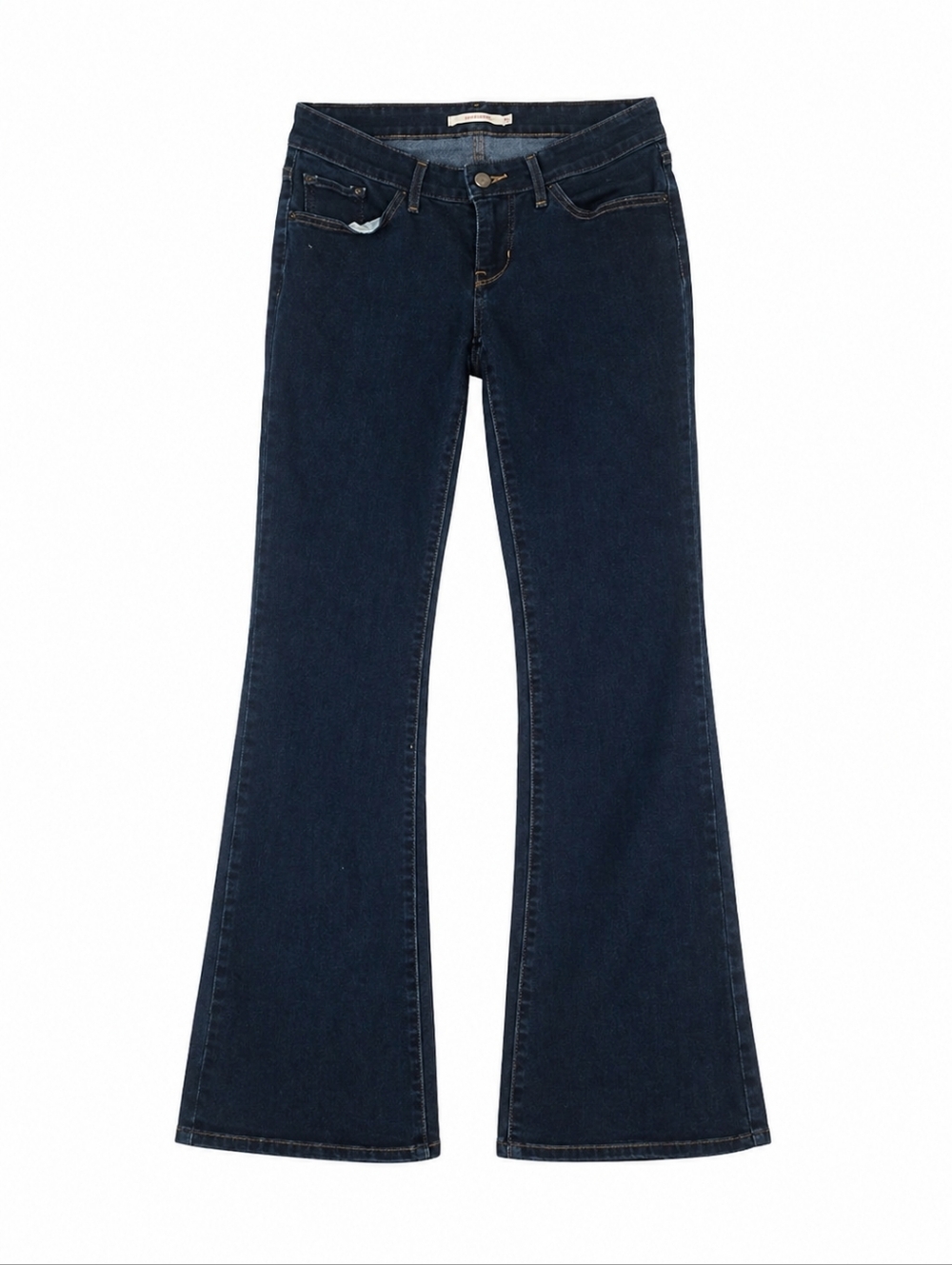 Levi's 517 Bootcut Women's‎ Dark Blue Flare Jeans 28